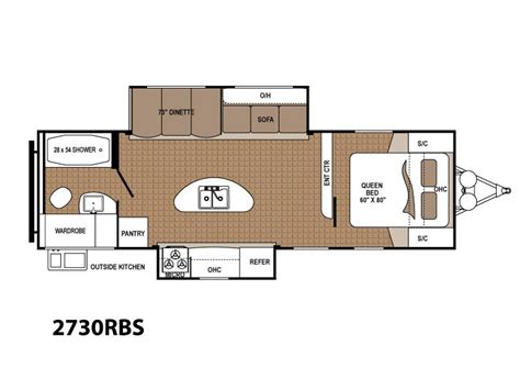 2014 ASPEN TRAIL 2730RBS PAR DUTCHMENFloorplan